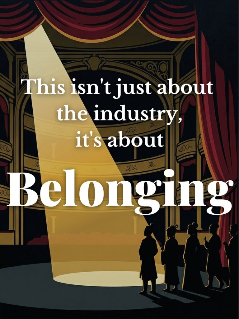Poster for "Belonging: Asian Perspectives in Opera"
